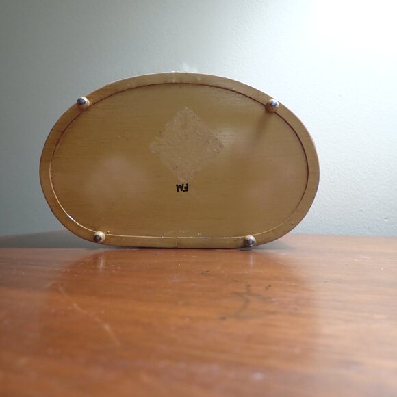 Vintage Metal Box Purse Flowers - Picture 8 of 13